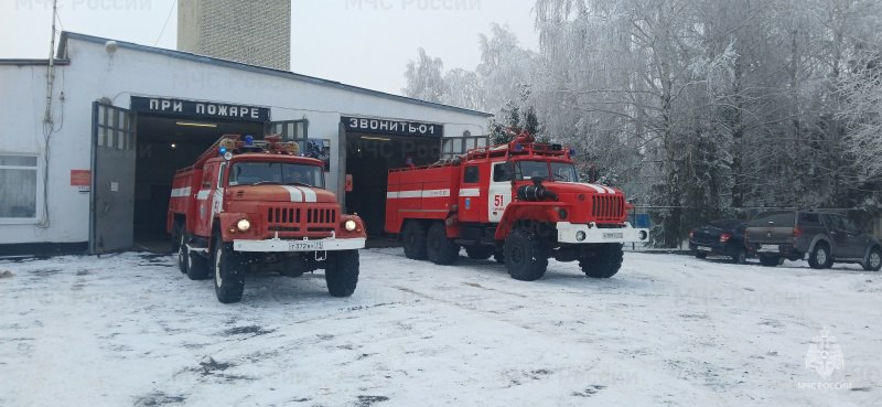 В Куркинской районной больнице состоялись пожарно-тактические учения.