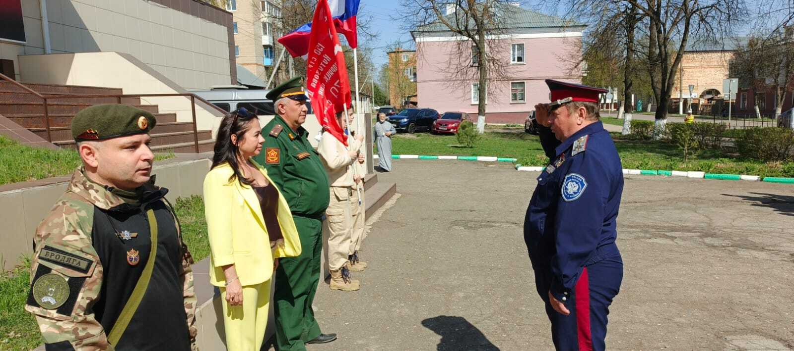 22 апреля в 11-00 артисты КИТЦ &quot;Спектр&quot; приняли участие в Дне призывника прошедшем в ПМЦ «Азимут».